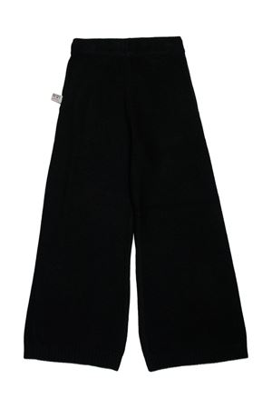 pantalone in lana nero N°21 KIDS | N2106YN04550N900